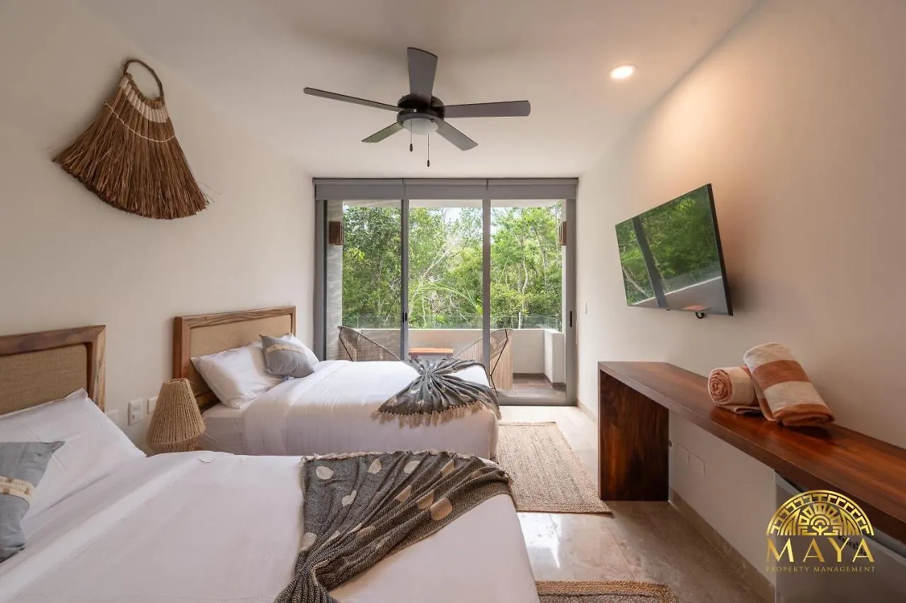 Apartment Nhoa 208A Lux 2Br Condo Jungle View In Aldea Zama Tulum