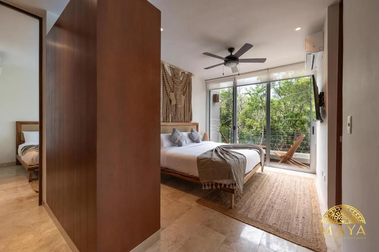 Nhoa 208A Lux 2Br Condo Jungle View In Aldea Zama Tulum