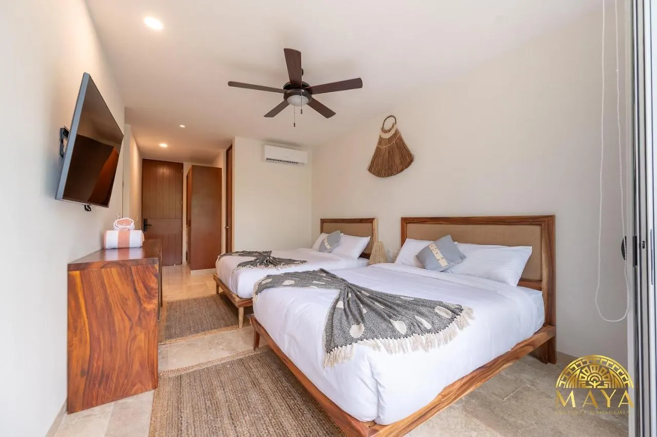 Apartment Nhoa 208A Lux 2Br Condo Jungle View In Aldea Zama Tulum Mexico