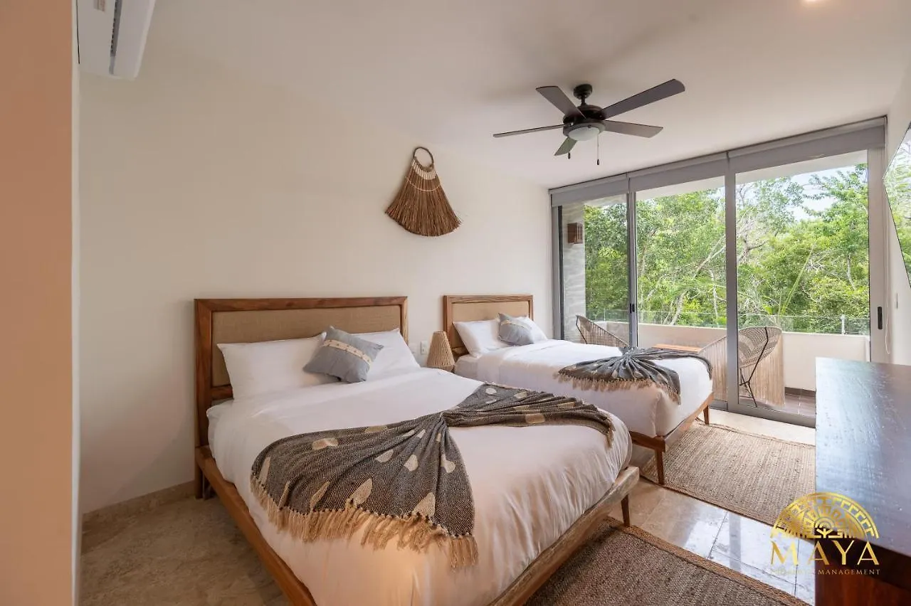Nhoa 208A Lux 2Br Condo Jungle View In Aldea Zama Tulum 0*,  Mexico